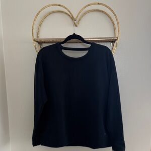 Nike Dri-FIT Open Back Long Sleeve Top size L